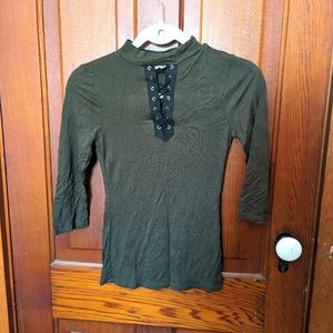 3/4 length sleeve top